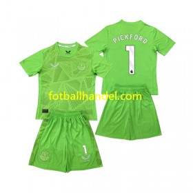 Barn Fotballdrakter Keeper Everton Pickford 1 Hjemme 2024-25 Kortermet